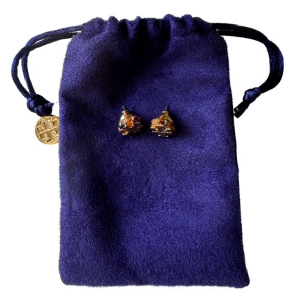 Tory Burch Authentic Post Earrings - Picture 2 of 5